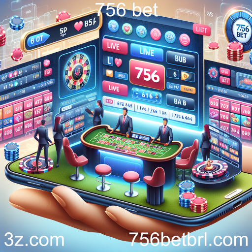 Descubra os Jogos Ao Vivo na 756 Bet!